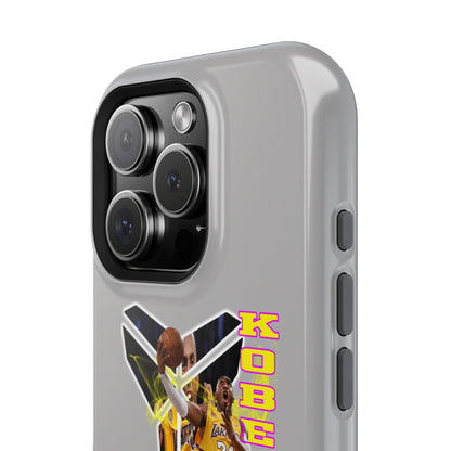 Impact-Resistant Phone Case — Bold Retro Basketball Graphic