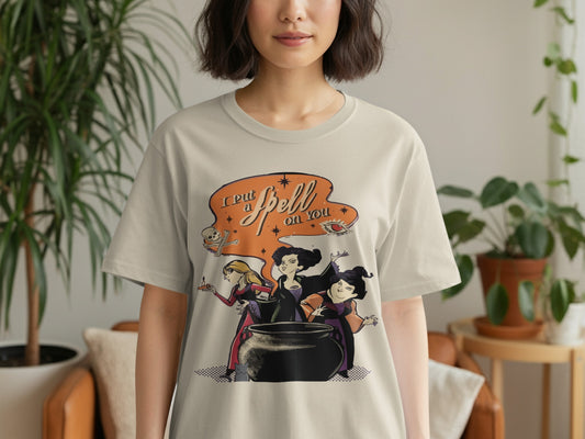 I Put a Spell on You Halloween T-Shirt product type