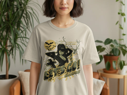 Let's Go Halloween Theme Graphic T-Shirt product