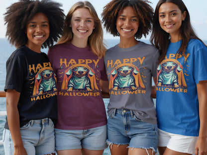 Happy Halloween Cool Dog Graphic T-Shirt product type